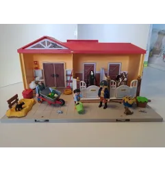 Maneggio Dei Cavalli Dei Cavalli Playmobil + Tanti Personaggi E Accessori