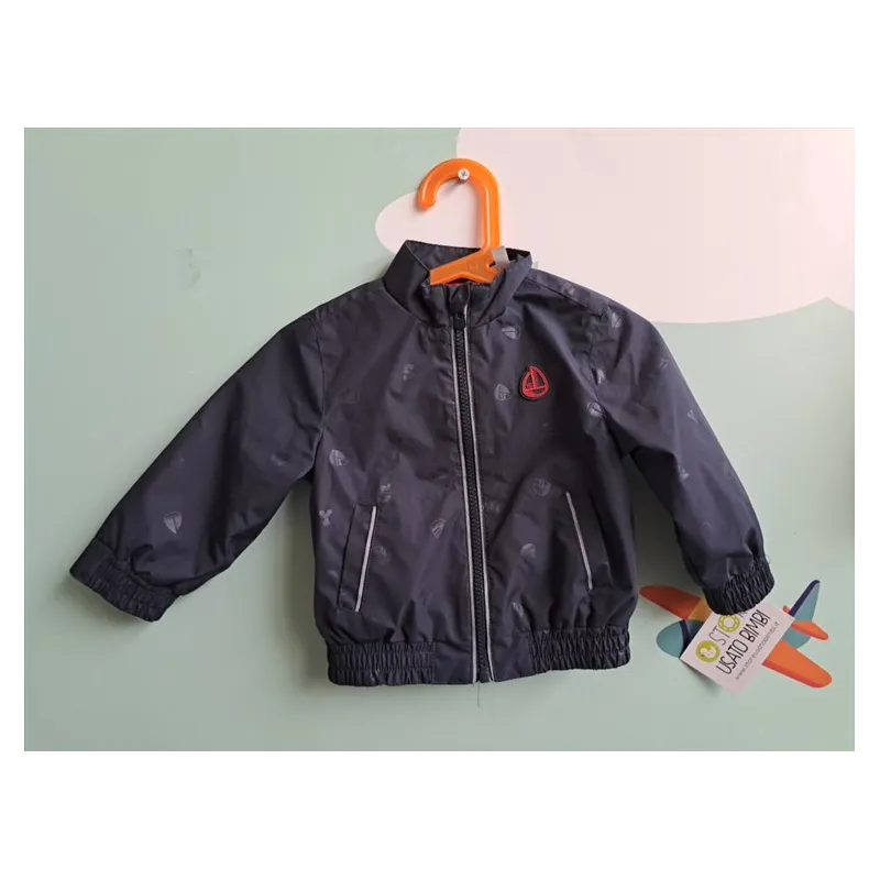 Giubbino Antipioggia Blu 9/12 M