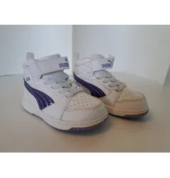 Scarpe Puma Bianche e Viola N 21