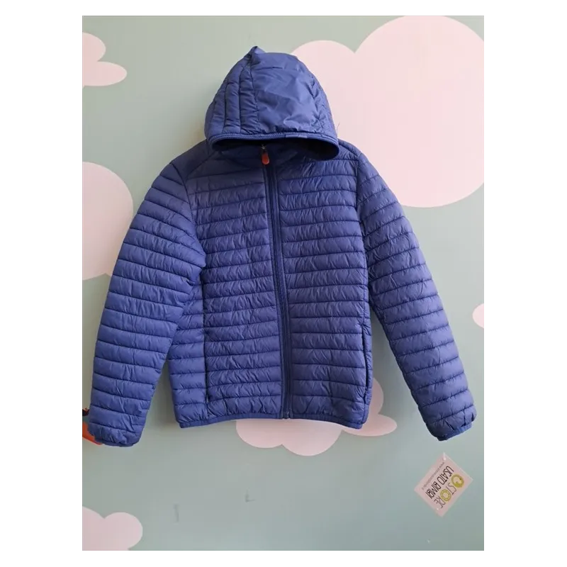 Piumino 100 Grammi Blu Save The Duck Bellissimo