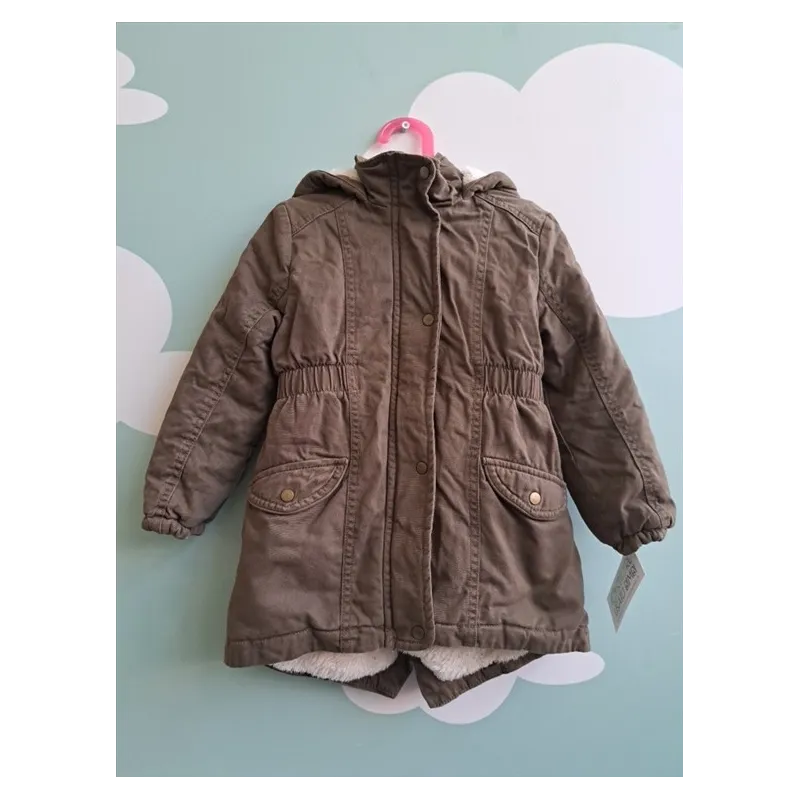 Giacca Parka Imbottita Terrranova Verde Militare 4-5 A