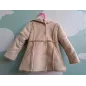 Giubbotto Montone Imbottito Beige Con Pelo 24 M