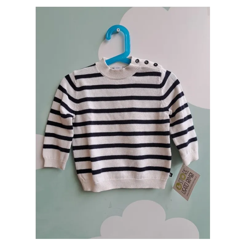 Maglioncino In Cotone Petit Bateau 24 M