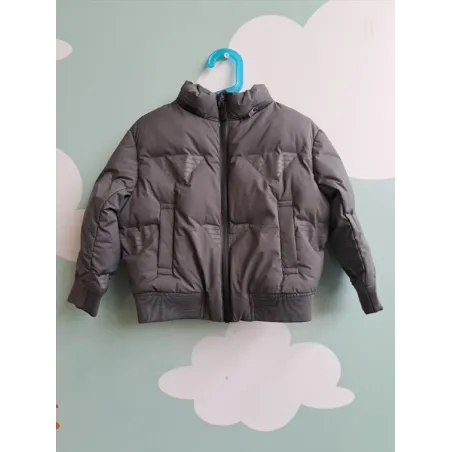 Piumino Bomber Grigio Emporio Armani Nuovo Con Etichetta 4 A