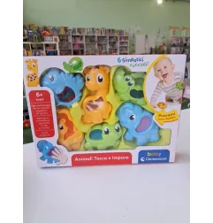 Gioco Animali Tocca e Impare Baby Clementoni