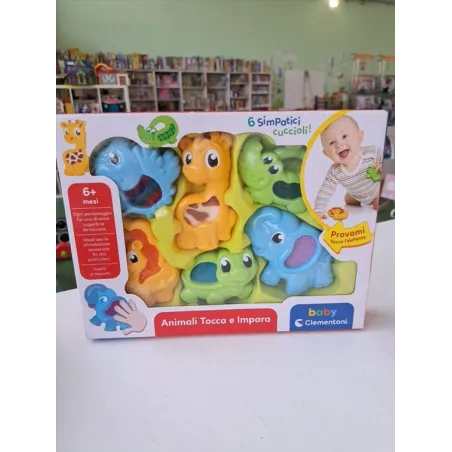 Gioco Animali Tocca e Impare Baby Clementoni