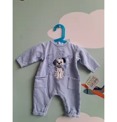 Tutina Azzurra Disney Carica Dei 101 6-9 M