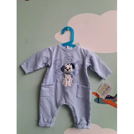 Tutina Azzurra Disney Carica Dei 101 6-9 M