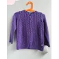 Cardigan Con Bottoni Viola Benetton 3-4 A