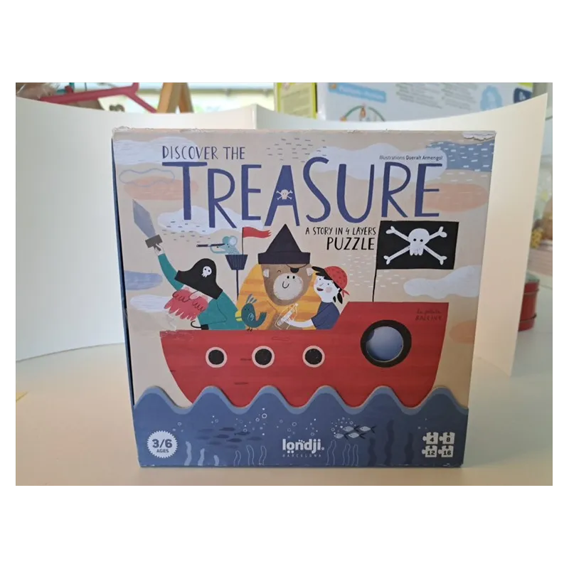 Puzzle Gioco Trova Il Tesoro