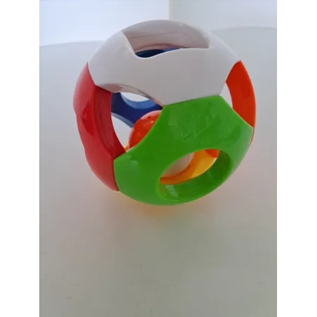 Palla Gioco In Plastica Con Pallina Colorata
