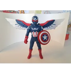 Capitan America Con Ali