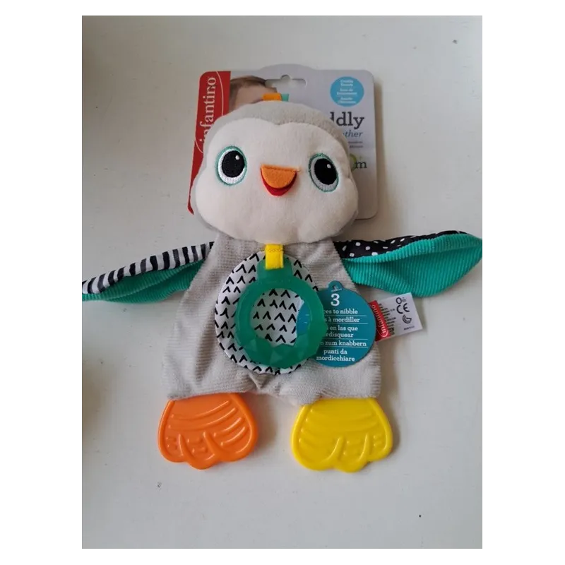 Pinguino Tattile Da Appendere Infantino Nuovo