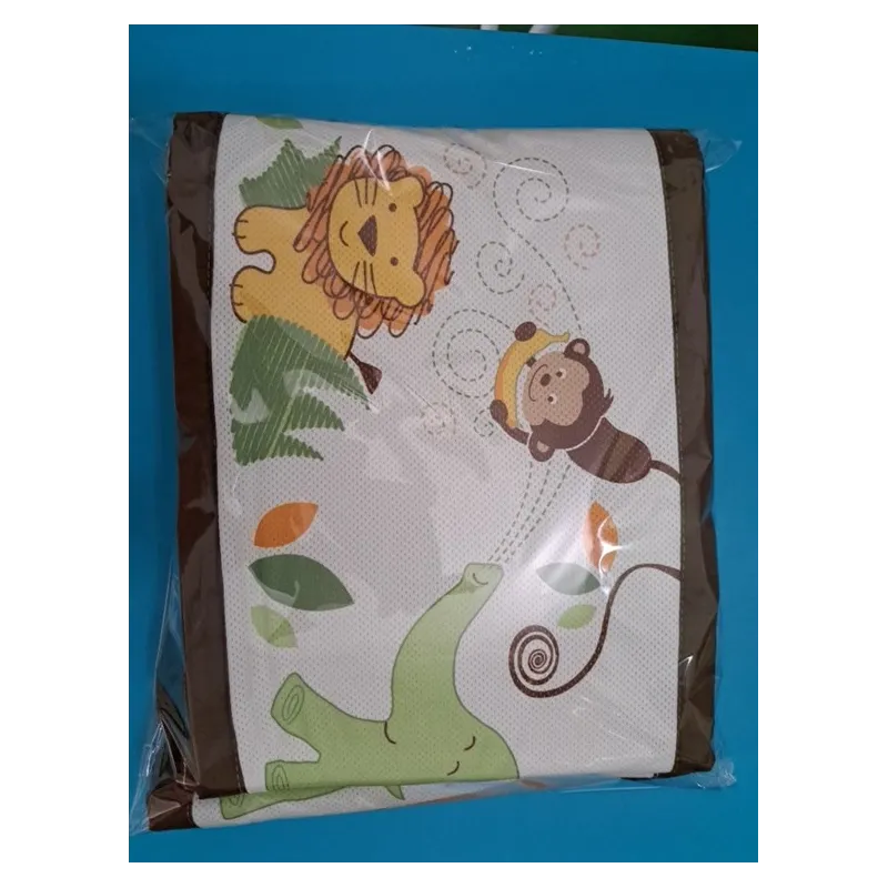 Paracolpi Antisoffoco Con Animali Giro Completo Lettino