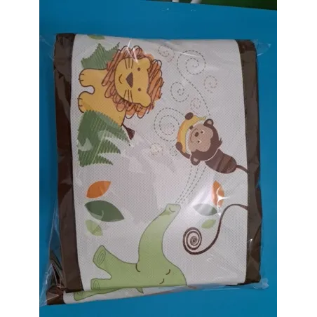 Paracolpi Antisoffoco Con Animali Giro Completo Lettino