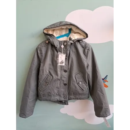 Giacca Invernale Tipo Parka Corto Grigio Original Marines 8