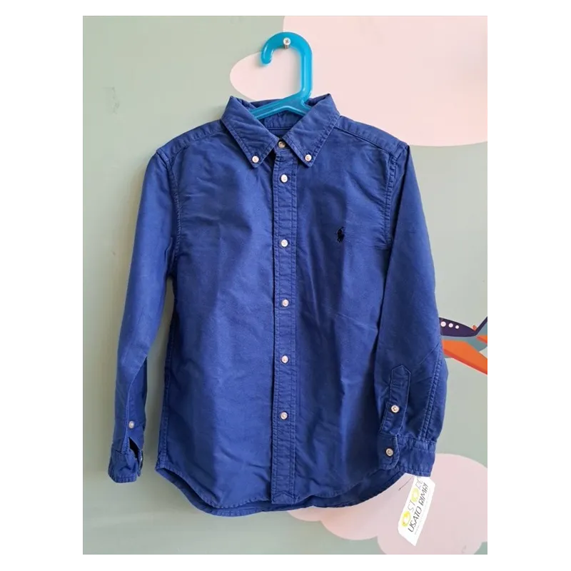 Camicia Blu Ralph Lauren 7 A