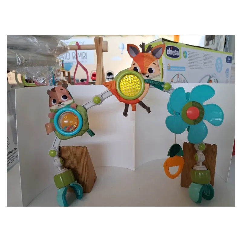 Arco Con Sonagli Da Attaccare Al Passeggino, Culla, Seggiolone Tiny Love