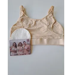 Reggiseno Momcozy Per Allattamento Tiralatte Beige Regolabile