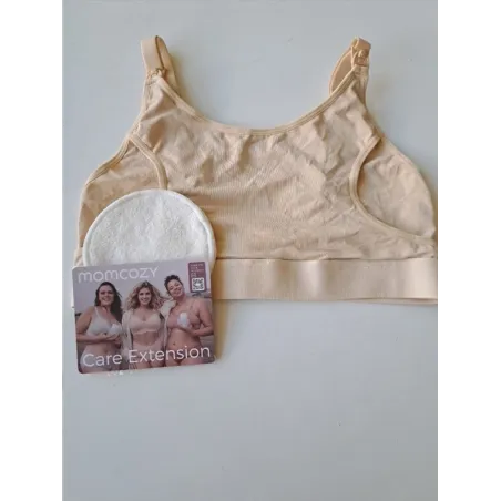 Reggiseno Momcozy Per Allattamento Tiralatte Beige Regolabile