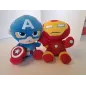 Peluche Super Eroi Avengers 2 Pezzi