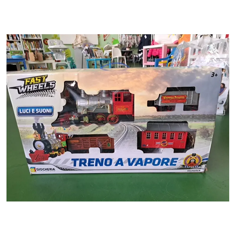 Treno a Vapore Classico Fast Wheels