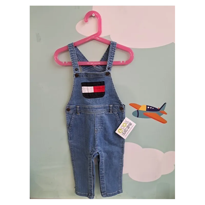 Salopette Jeans Tommy Hilfiger 18 M