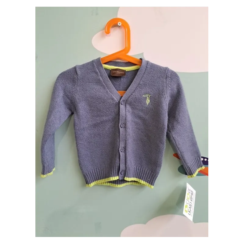 Maglioncino Azzurro Trussardi 12 M - Filo Tirato