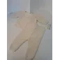 Completo Jacadi Bianco Maglia + Pantaloni 3 M