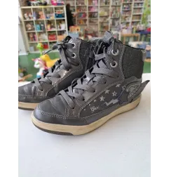 Scarpe Grigio Alte Geox N 32