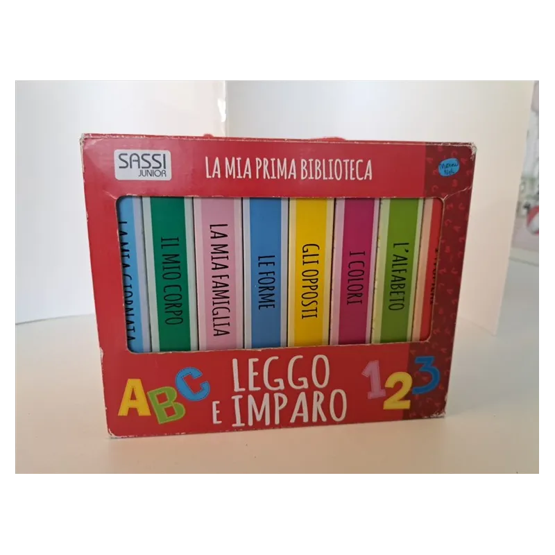 Raccolta Lobri La Mia Prima Biblioteca Leggo e Imparo