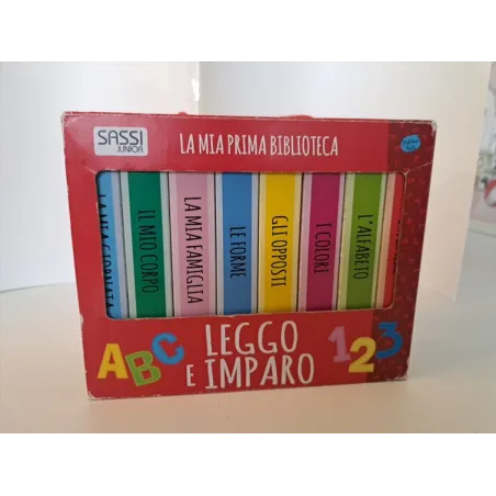 Raccolta Lobri La Mia Prima Biblioteca Leggo e Imparo