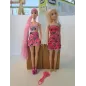 Barbie Vestiti Con Farfalle Con Spazzola 2 Pz