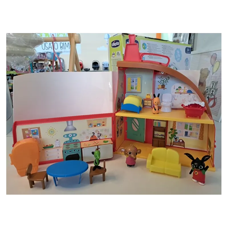 Playset La Casa Di Bing Con Personaggi e Accessori