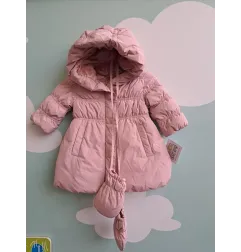 Piumino Add Rosa Con Guanti 6 M