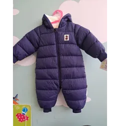 Tutone Invernale Blu 12 M - PICCOLO BUCO SU POLSINO MANICA DESTRA