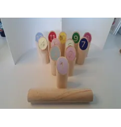 Bowling In Legno Cilindro Al Posto Della Pallina