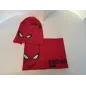 Scaldacollo + Cappellino Rosso Spiderman