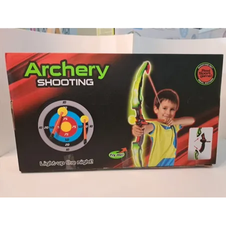 Gioco Set Arco E Frecce Con Arco Che Si Illumina