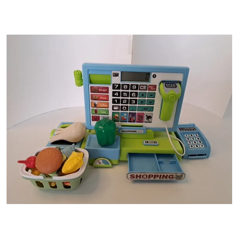 Gioco Cassa Sonora Con Nastro Pos Spesa E Cestino In Cassa