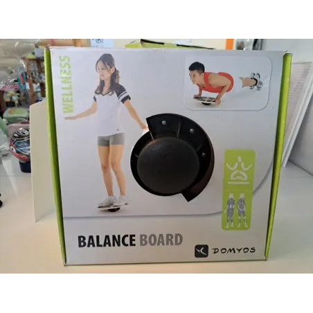 Tavola per l'equilibrio BALANCE BOARD legno nera