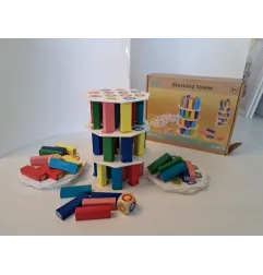 Gioco In Legno Stacking Tower