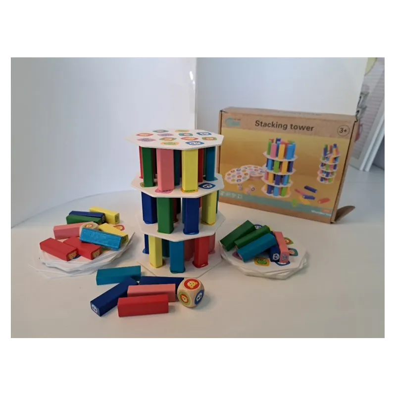 Gioco In Legno Stacking Tower