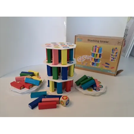 Gioco In Legno Stacking Tower