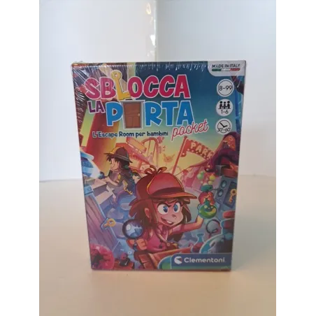 Gioco Sblocca la Porta Versione Pocket, Gioco di Carte, Escape Room Tascabile Nuovo