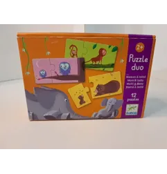 Puzzle Duo Mamma E Cucciolo Djeco