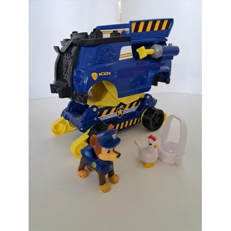 Paw Patrol Chaese Con Mezzo Trasformabile Con Cicaletta