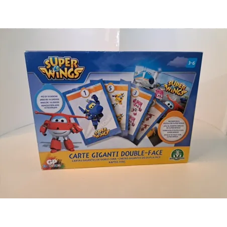 Carte Giganti Double Face Super Wings