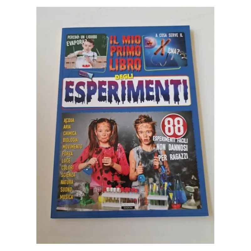 Album Il Mio Primo Libro Degli Esperimenti