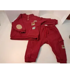 Tuta Completa Prenatal Bordeazu Animali Del Bosco 12/18 M